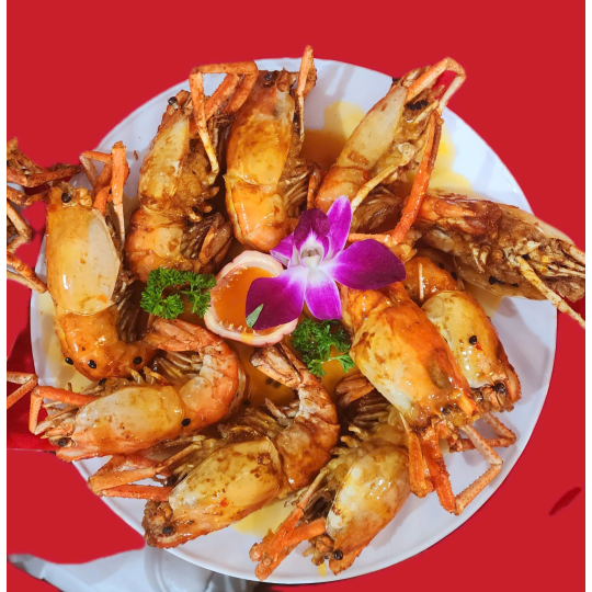 Tôm Càng Sốt Chanh Dây