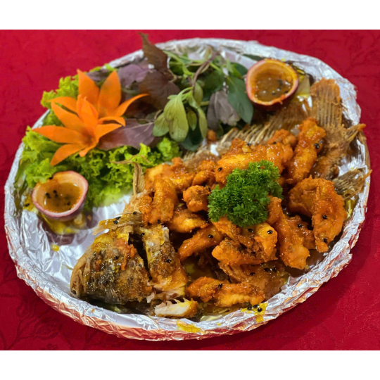 Cá Tai Tượng Sốt Chanh Dây