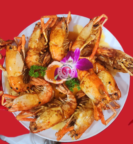 Hình ảnh về Tôm Càng Sốt Chanh Dây