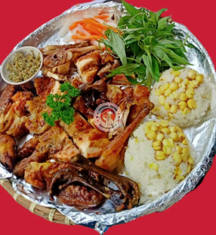 Hình ảnh về Gà Nướng Xôi Hạt Sen